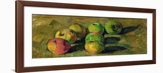 Still Life with Apples, 1878-Paul Cézanne-Framed Giclee Print
