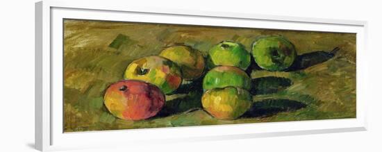 Still Life with Apples, 1878-Paul Cézanne-Framed Giclee Print