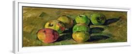 Still Life with Apples, 1878-Paul Cézanne-Framed Giclee Print