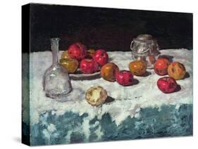 Still Life with Apples, 1889-Carl Schuch-Stretched Canvas