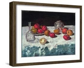 Still Life with Apples, 1889-Carl Schuch-Framed Giclee Print