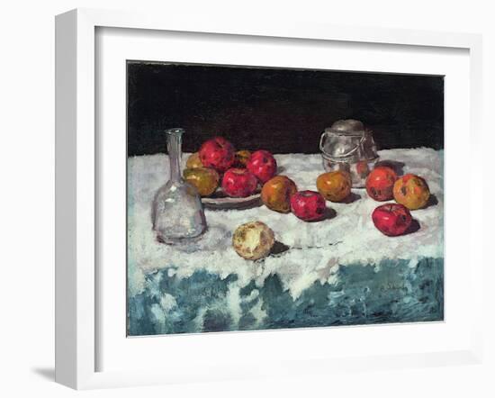 Still Life with Apples, 1889-Carl Schuch-Framed Giclee Print