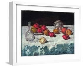 Still Life with Apples, 1889-Carl Schuch-Framed Giclee Print