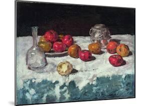 Still Life with Apples, 1889-Carl Schuch-Mounted Giclee Print