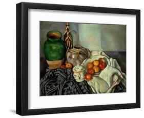 Still Life with Apples, 1893-94-Paul Cézanne-Framed Premium Giclee Print