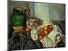 Still Life with Apples, 1893-94-Paul Cézanne-Mounted Premium Giclee Print