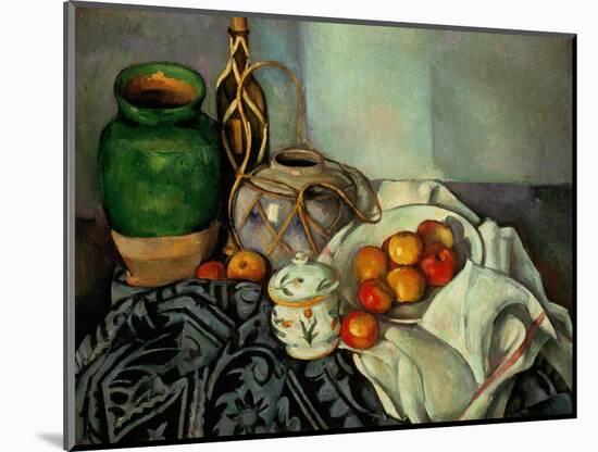 Still Life with Apples, 1893-94-Paul Cézanne-Mounted Giclee Print