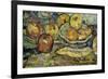 Still Life with Apples and a Bowl-Maurice Brazil Prendergast-Framed Giclee Print