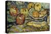 Still Life with Apples and a Bowl-Maurice Brazil Prendergast-Stretched Canvas