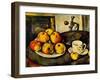 Still Life with Apples and a Cup, 1890-94-Paul Cézanne-Framed Giclee Print