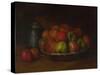 Still Life with Apples and a Pomegranate, 1871-1872-Gustave Courbet-Stretched Canvas