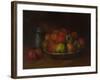 Still Life with Apples and a Pomegranate, 1871-1872-Gustave Courbet-Framed Giclee Print