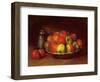 Still Life with Apples and a Pomegranate, 1871-72-Gustave Courbet-Framed Giclee Print