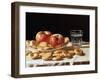 Still Life with Apples and Biscuits, 1862-John F. Francis-Framed Giclee Print