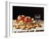 Still Life with Apples and Biscuits, 1862-John F. Francis-Framed Giclee Print