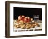 Still Life with Apples and Biscuits, 1862-John F. Francis-Framed Giclee Print