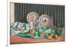 Still Life with Apples and Fruit Dishes, C.1906-Emile Bernard-Framed Giclee Print