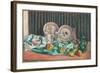 Still Life with Apples and Fruit Dishes, C.1906-Emile Bernard-Framed Giclee Print