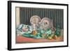 Still Life with Apples and Fruit Dishes, C.1906-Emile Bernard-Framed Giclee Print