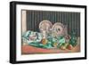 Still Life with Apples and Fruit Dishes, C.1906-Emile Bernard-Framed Giclee Print