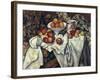 Still Life with Apples and Oranges, about 1895/1900-Paul Cézanne-Framed Giclee Print