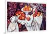 Still Life with Apples and Oranges-Paul C?zanne-Framed Art Print