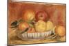 Still-life with Apples and Oranges-Pierre-Auguste Renoir-Mounted Giclee Print