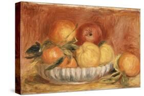 Still-life with Apples and Oranges-Pierre-Auguste Renoir-Stretched Canvas