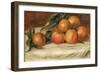 Still Life with Apples and Oranges-Pierre-Auguste Renoir-Framed Giclee Print