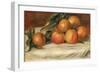 Still Life with Apples and Oranges-Pierre-Auguste Renoir-Framed Giclee Print