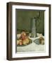 Still Life with Apples and Pewter Jug, 1878-Heinrich Wilhelm Truebner-Framed Giclee Print