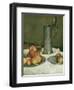 Still Life with Apples and Pewter Jug, 1878-Heinrich Wilhelm Truebner-Framed Giclee Print