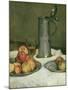 Still Life with Apples and Pewter Jug, 1878-Heinrich Wilhelm Truebner-Mounted Giclee Print