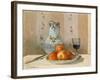 Still Life with Apples and Pitcher, 1872-Camille Pissarro-Framed Giclee Print