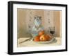 Still Life with Apples and Pitcher, 1872-Camille Pissarro-Framed Giclee Print