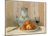 Still Life with Apples and Pitcher, 1872-Camille Pissarro-Mounted Giclee Print