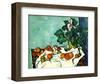 Still Life with Apples and Primroses-null-Framed Giclee Print