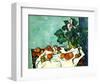 Still Life with Apples and Primroses-null-Framed Giclee Print