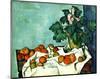 Still Life with Apples and Primroses-null-Mounted Giclee Print