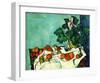 Still Life with Apples and Primroses-null-Framed Giclee Print