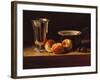 Still Life with Apples and Silver Goblet, 1876 (Oil on Canvas)-Francois Bonvin-Framed Giclee Print