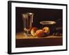 Still Life with Apples and Silver Goblet, 1876 (Oil on Canvas)-Francois Bonvin-Framed Giclee Print