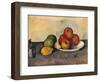 Still Life with Apples, C.1890-Paul C?zanne-Framed Premium Giclee Print