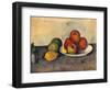 Still Life with Apples, C.1890-Paul C?zanne-Framed Premium Giclee Print