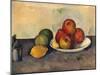 Still Life with Apples, C.1890-Paul C?zanne-Mounted Giclee Print