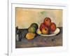 Still Life with Apples, C.1890-Paul C?zanne-Framed Giclee Print