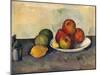 'Still Life with Apples', c1890-Paul Cezanne-Mounted Giclee Print