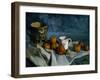 Still Life with Apples, Cup and Pitcher-Paul Cézanne-Framed Giclee Print