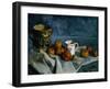 Still Life with Apples, Cup and Pitcher-Paul Cézanne-Framed Giclee Print