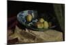 Still Life with Apples in a Delft Blue Bowl-Willem de Zwart-Mounted Art Print